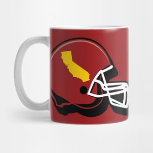 Southern California Outline Football Helmet Mug